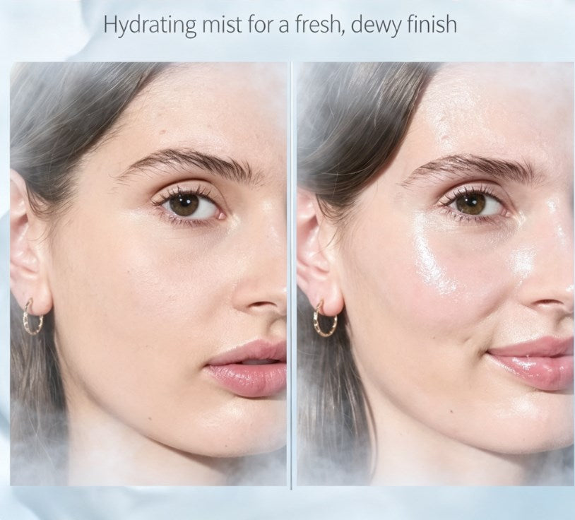 Gentle Hydrating Oatmeal Facial Mist, 4.4 Fl Oz Soothing Spray Serum, Locks in Vitality and Long-Lasting Moisture for Soft Skin