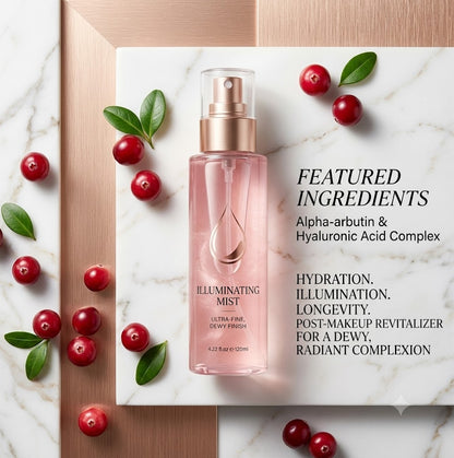 24-Hour Long-Wear Makeup Setting Spray, Oil-Control Matte & Glow Face Mist, Ultra-Fine Lightweight Fixer for Flawless All-Day Coverage, 4.22 Fl Oz