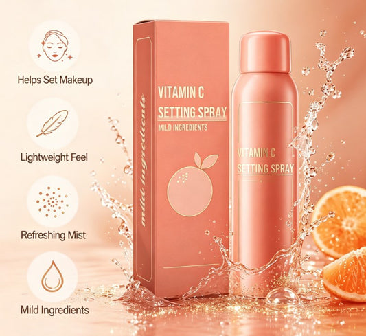 Lightweight Makeup Setting Spray, Long-Lasting Face Fixing Mist with Moisturizing Radiant Finish, 3.38 Fl Oz Hydrating Formula for Daily Work, Parties & Travel