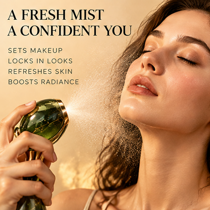 Luminous Matte Setting Spray - Micro-Fine Weightless Makeup Spray with Rapid-Set Complex, Long-Lasting Velvet Finish, All-Day Hydration & Oil Control for Face, 100ml