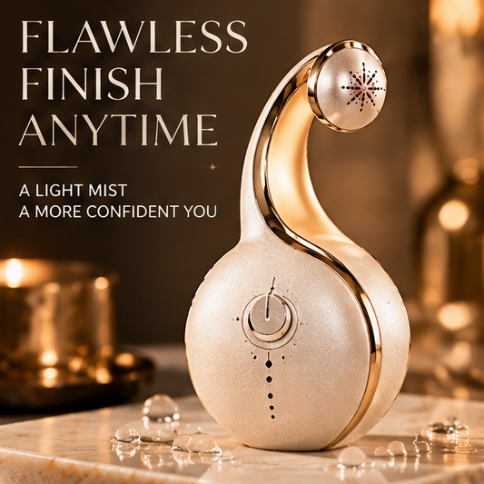 Luxury Radiant Setting Mist, Ultra-Fine Weightless Makeup Setting Spray, Long-Lasting Hold, Oil Control for Natural Glow