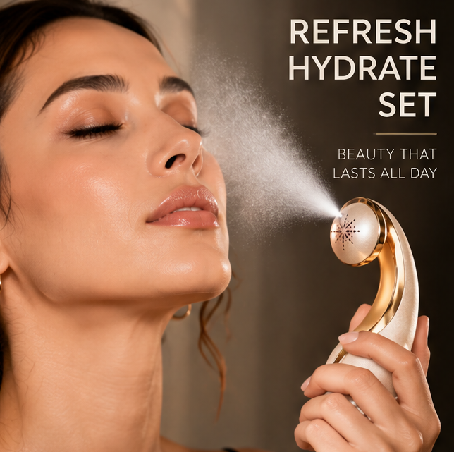 Luxury Radiant Setting Mist, Ultra-Fine Weightless Makeup Setting Spray, Long-Lasting Hold, Oil Control for Natural Glow