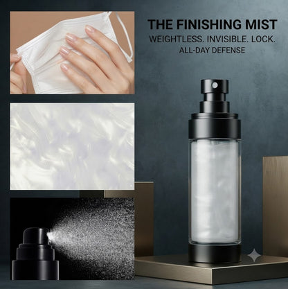 Matte Oil Control Setting Spray for Face, 24-Hour Long-Lasting Makeup Fixer with Ultra-Fine Mist, Lightweight & Refreshing Quick-Drying Formula for All-Day Shine Control
