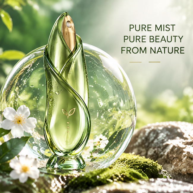 Natural Dewy Setting Spray, Long Lasting Makeup Fixer Mist, Lightweight Refreshing Makeup Setting Spray with Mild Skin-Friendly Formula