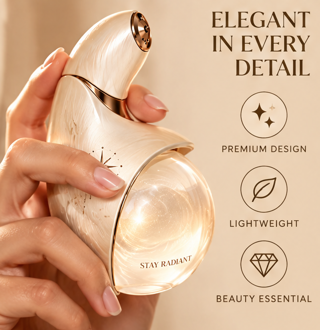 Stay Radiant Long Lasting Makeup Setting Spray, Ultra Fine Mist Setting Spray for All Day Makeup Lock, Weightless Glow Makeup Fixer