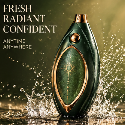 The Essential Glow Advanced Setting Mist - Vitamin C Infused Dewy Finish with Soothing Botanicals