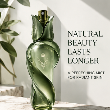The Pure Mist Setting Spray - Weightless Fixation & Natural Radiance, Cruelty-Free & Vegan Makeup Finisher with Long-Lasting Freshness, 3.4 Fl Oz