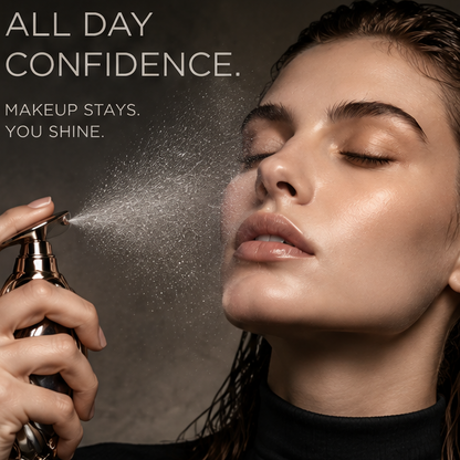 Weightless Longwear Setting Spray - Instant Matte & Hydrating Mist, All-Day Smudge-Proof & Lock Makeup Finish for Face, 3.4 Fl Oz